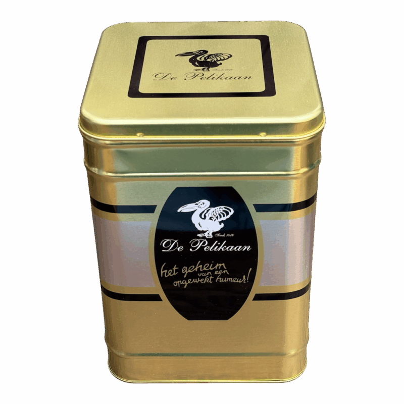 Bewaarblik-1000gram-goud_DePelikaan Pelikaan Bewaarblik 1000 gram (goud)