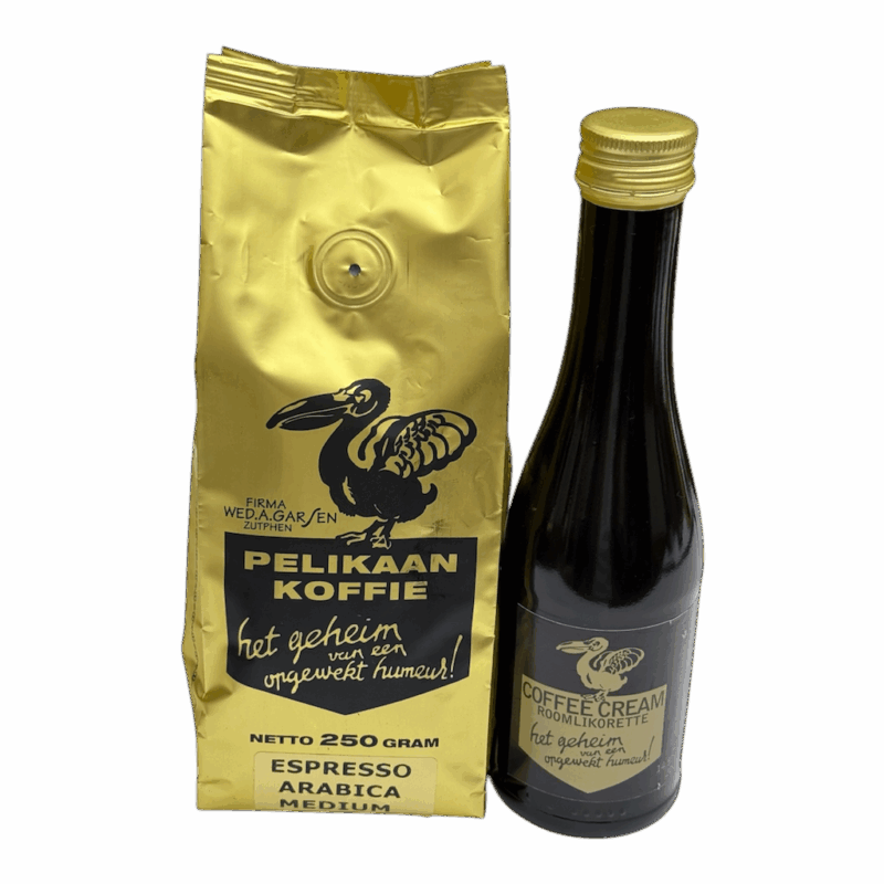 Koffiepakket1-los_DePelikaan Cadeaupakket Koffie 1