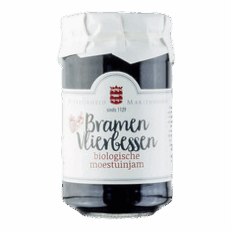 Marienwaerdt-Bramen-Vlierbessenjam_DePelikaan Vlierbessen Bramen Moestuinjam BIO