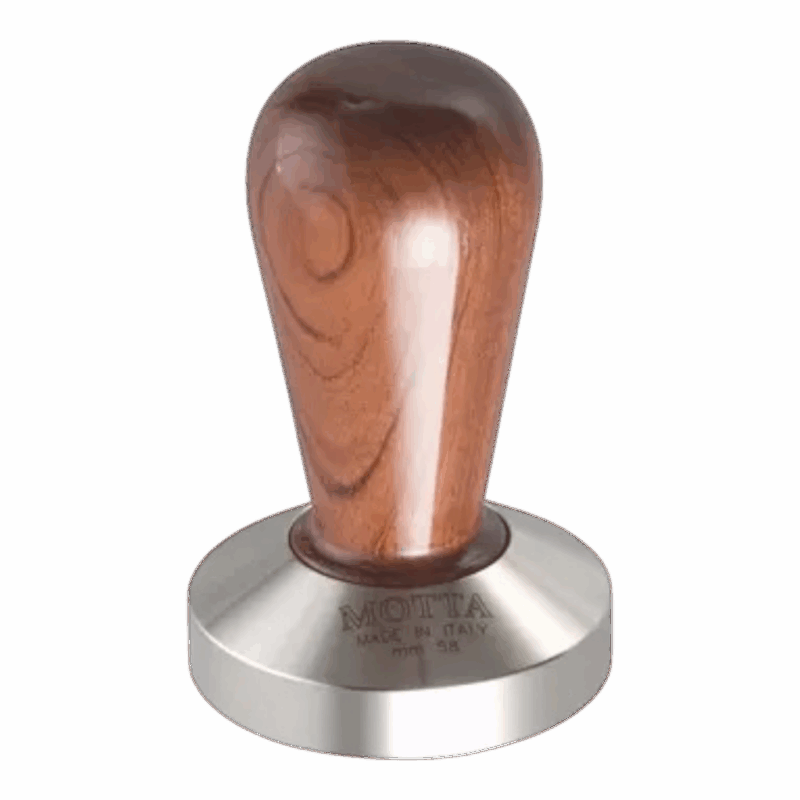 Motta-Tamper-Bumbingahout_DePelikaan Motta Tamper Hout 58mm