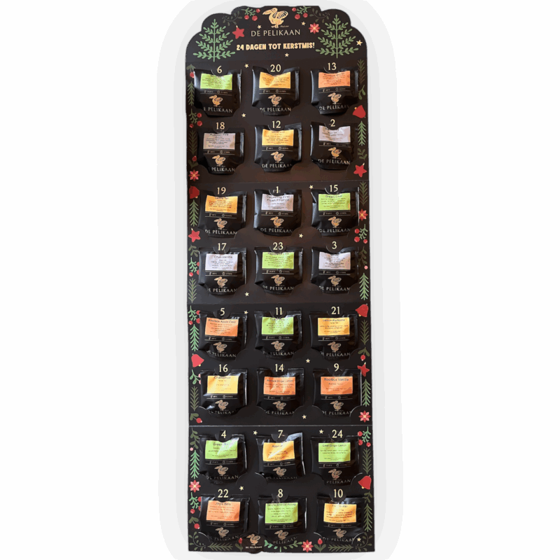 Thee Adventskalender De Pelikaan Zutphen Thee Adventskalender